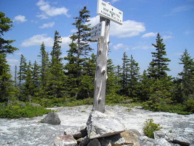 Meader (19).JPG - We eventually arrived at the Meader Ridge trail. From here it's a short hike south to the summit.